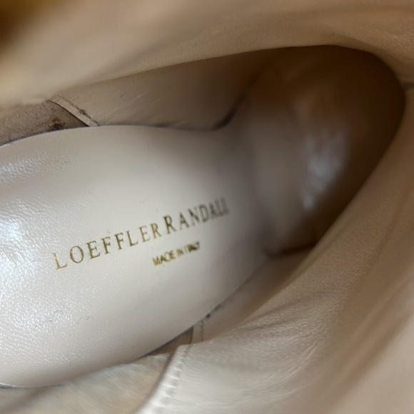 Loeffler Randall Calf Hair Cheetah Bootie Heel Pointed Toe 6/6.5 - Picture 8 of 12